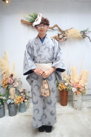 男性着物