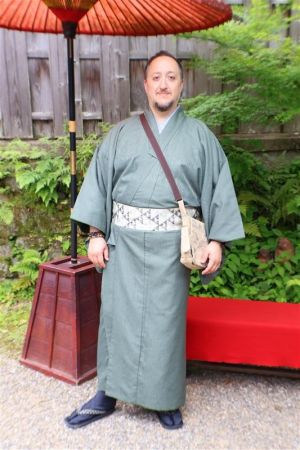 男性着物