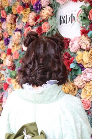 フリーチョイスヘアセット