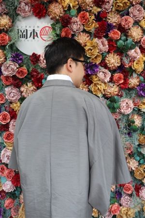 男性着物