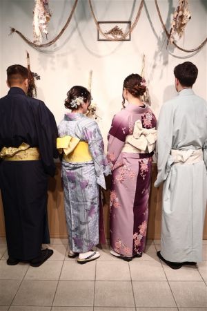 男性着物