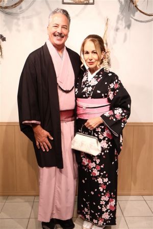 男性着物