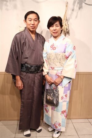 男性着物