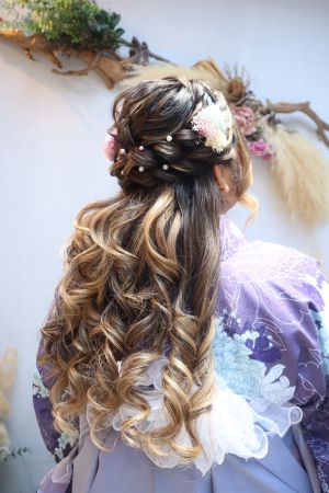 フリーチョイスヘアセット