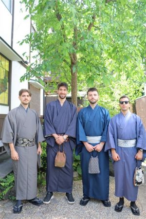 男性着物