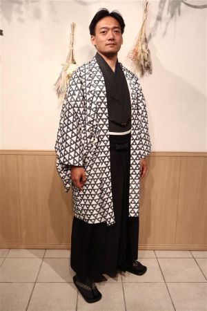 男性着物