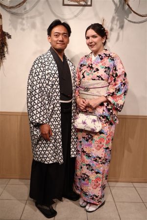 男性着物