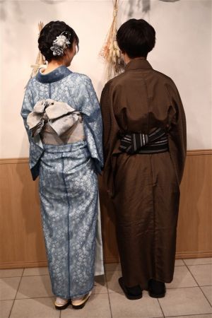 男性着物