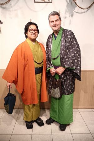男性着物