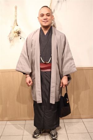 男性着物