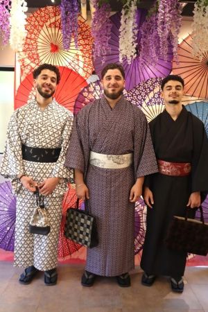 男性着物