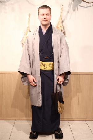 男性着物