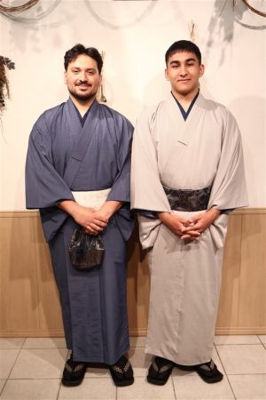 男性着物
