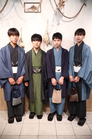 男性着物