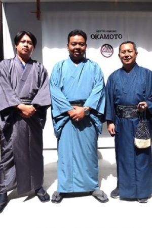 男性着物