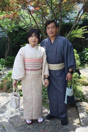 男性着物