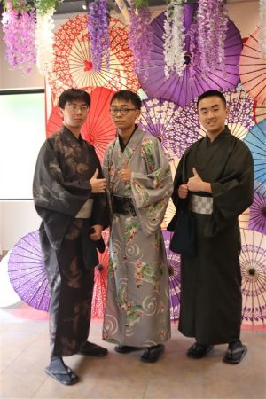 男性着物