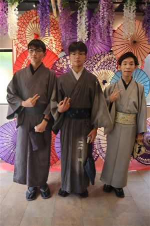 男性着物
