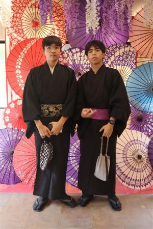 男性着物
