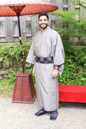 男性着物