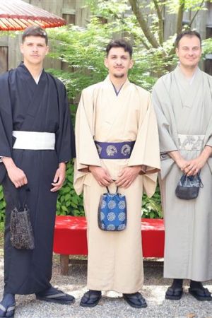 男性着物