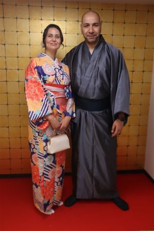 男性着物