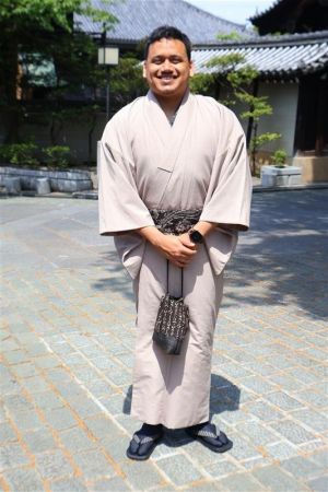 男性着物