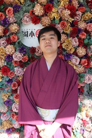 男性着物