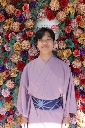 男性着物