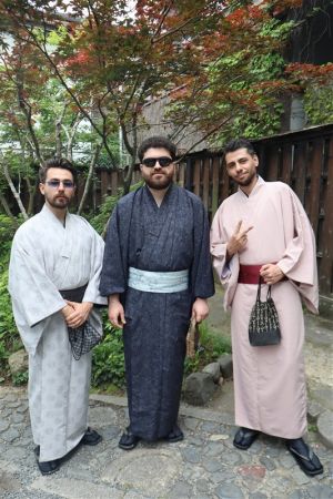 男性着物