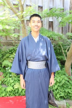 男性着物