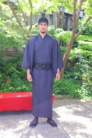 男性着物