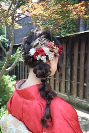 フリーチョイスヘアセット