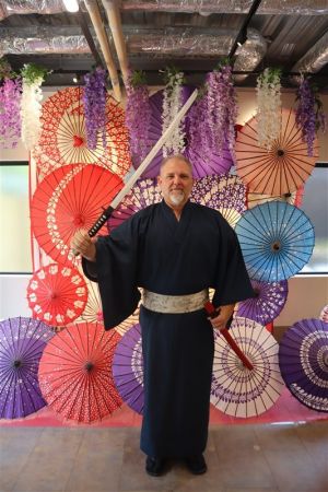男性着物