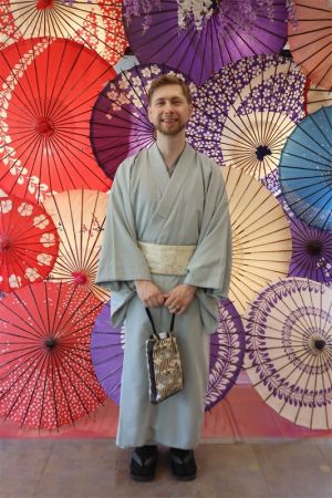 男性着物