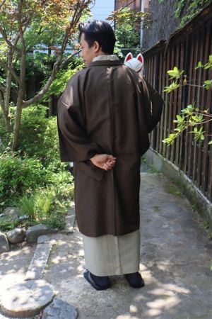 男性着物