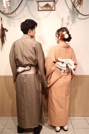 男性着物