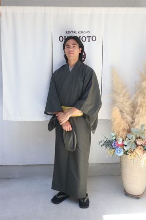 男性着物
