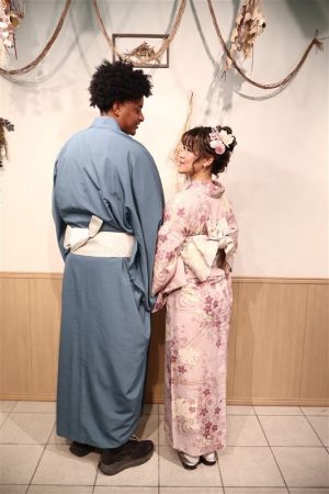 男性着物