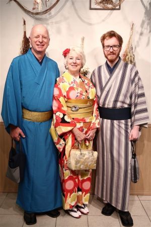 男性着物
