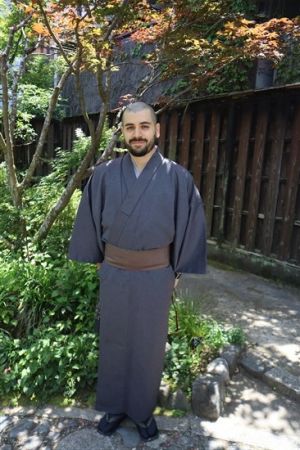 男性着物
