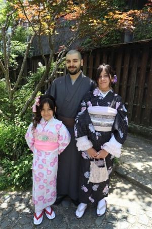 男性着物