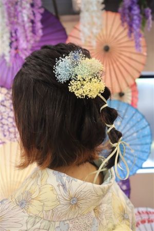 フリーチョイスヘアセット