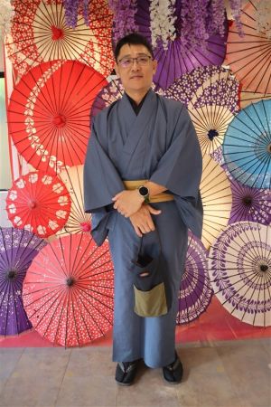男性着物