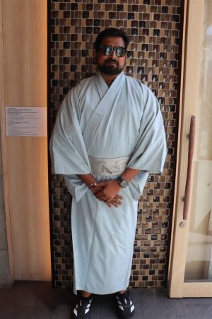 男性着物