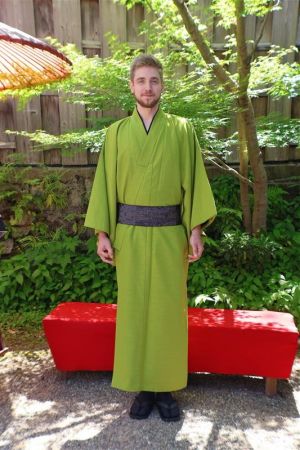男性着物