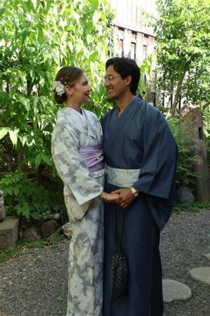男性着物