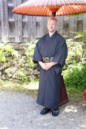 男性着物