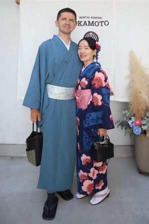 男性着物