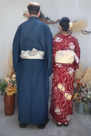 男性着物